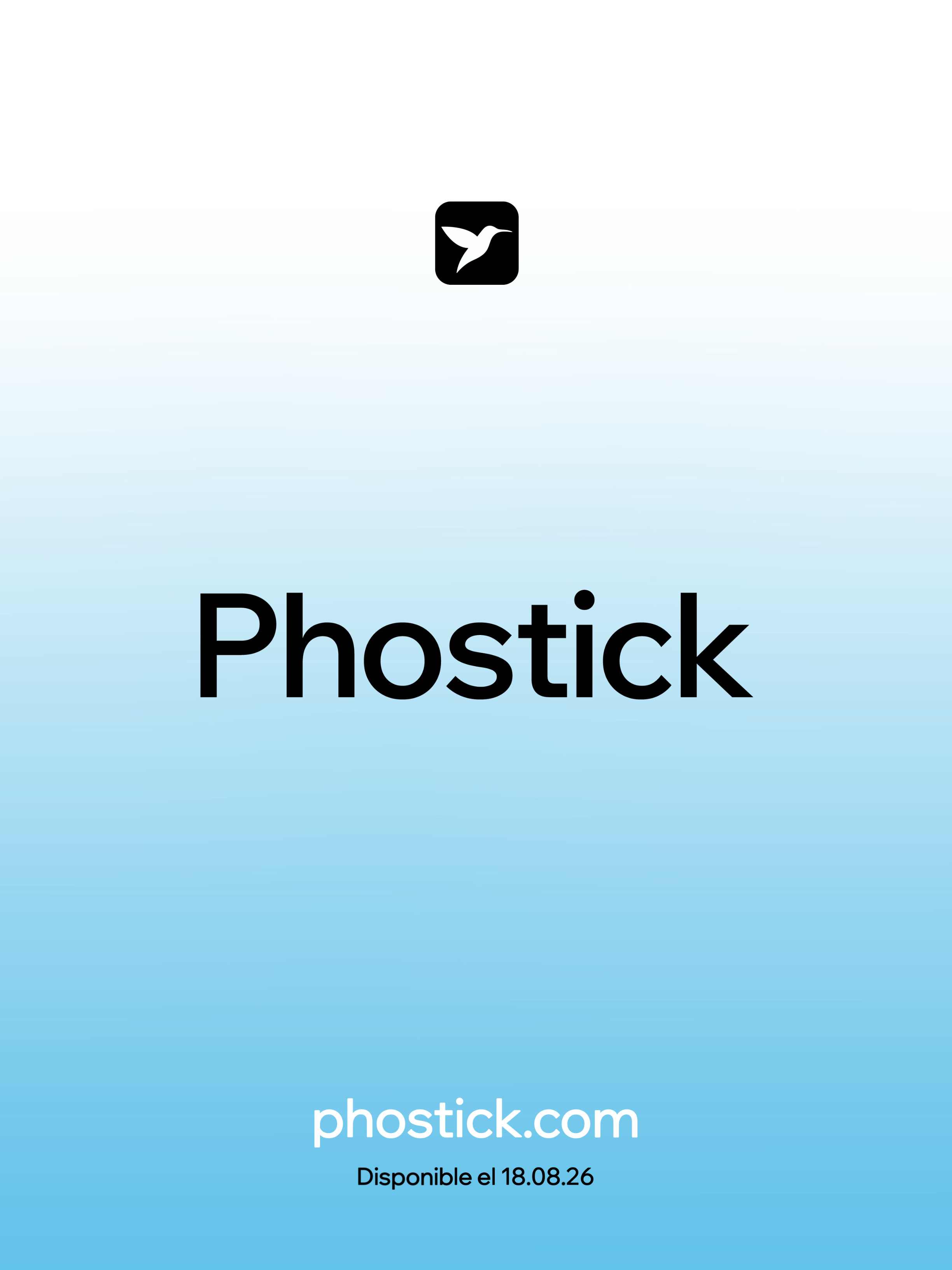 Esto es Phostick.

A partir del 18 de agosto, el sitio estará disponible oficialmente.

#phostick